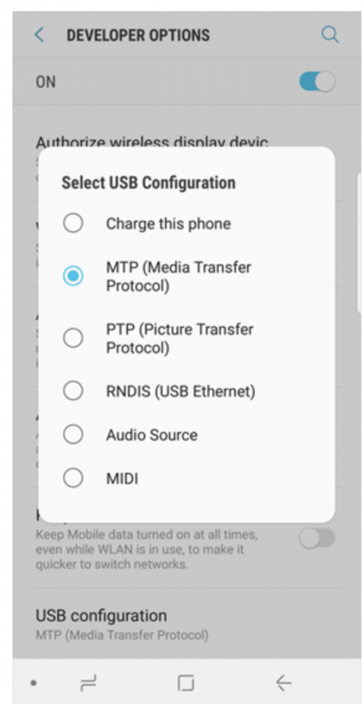 android file transfer cannot connect