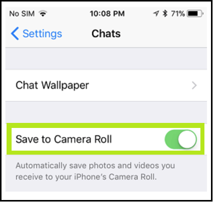 save to camera roll