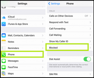 how to block no caller id on iphone