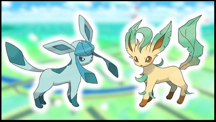 Get and use the Glacial Lure and Mossy Lure to get Glaceon and Leafeon