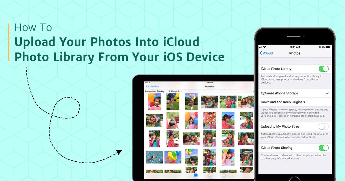 Upload your photos into iCloud Photo Library