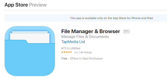 File manager & Browser App