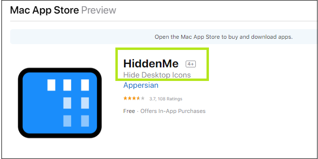 HiddenMe app