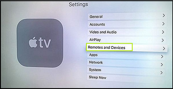 remote and devices