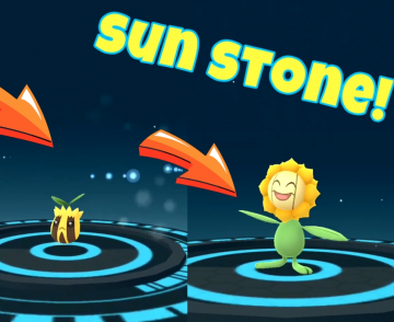 Sun stone pokemon go для каких покемонов