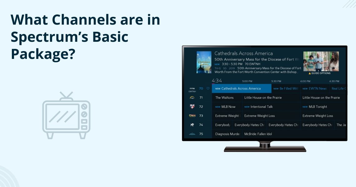 spectrum basic tv service channel list