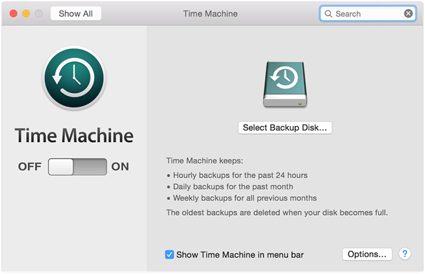 How to set up Time Machine