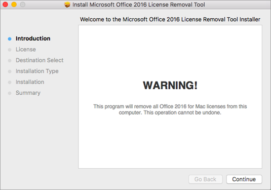 Microsoft Office Removal Tool for Mac
