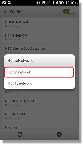 Remove All Wi-Fi Network And Start Again