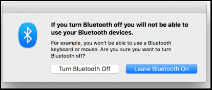 Turn on Bluetooth on your Mac