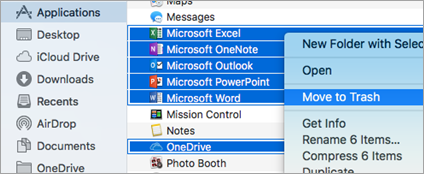 os x uninstall microsoft office 2011