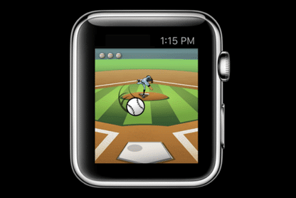 apple watch Play games  