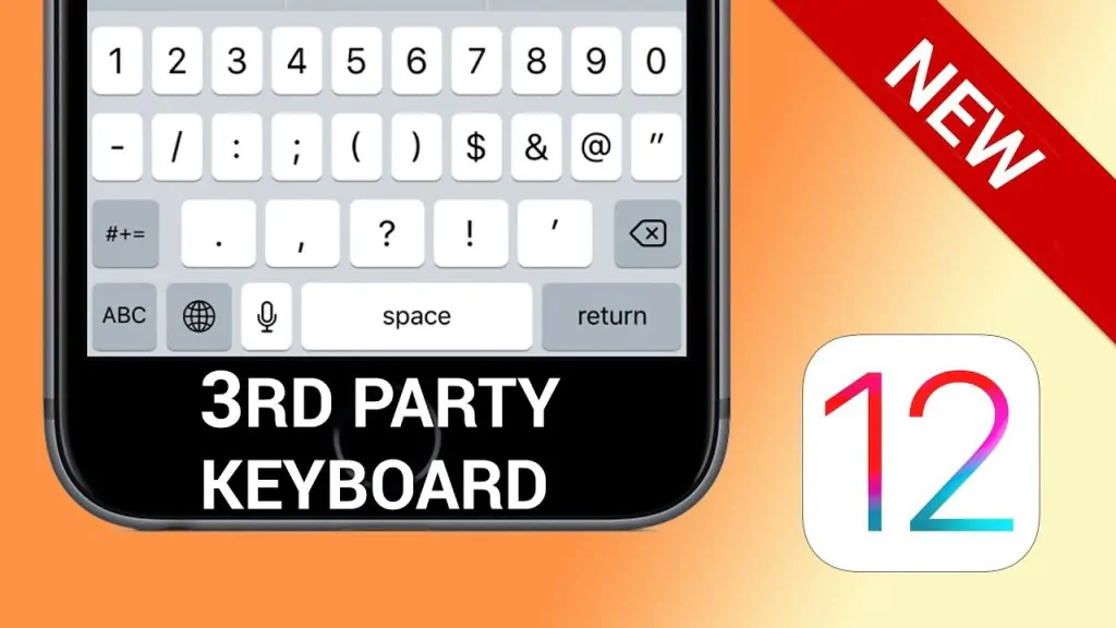 3rd party keyboard