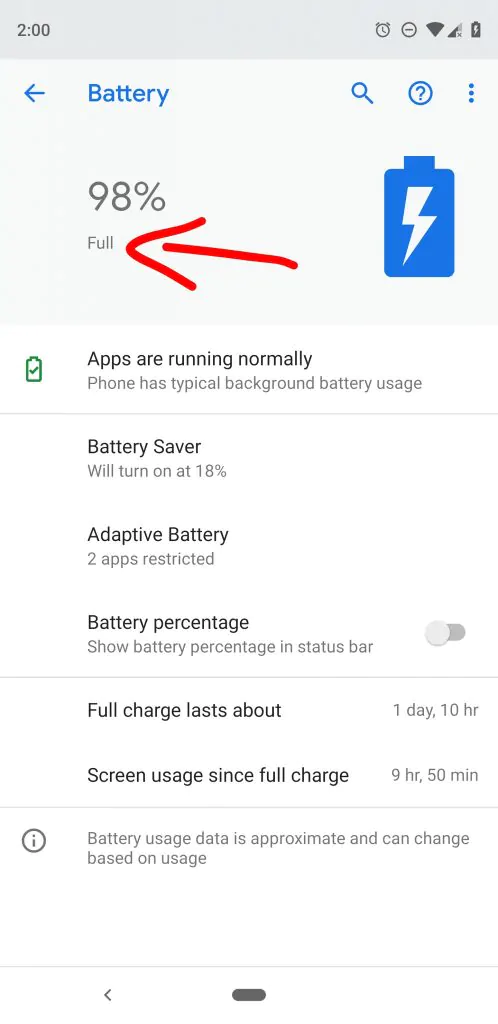 Battery Life Decreases Rapidly 