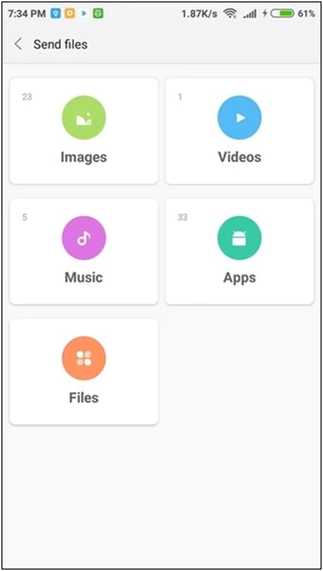 HOW TO USE MI DROP APP TO TRANSFER FILES