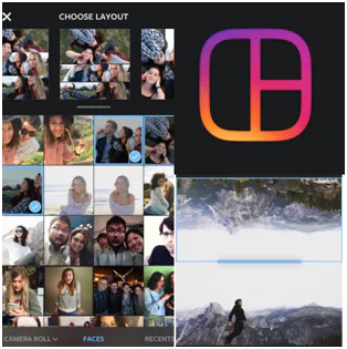 LAYOUT BY INSTAGRAM
