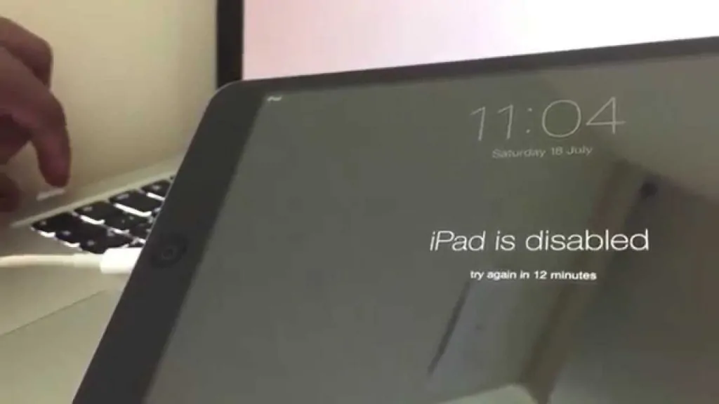 Reset Locked iPad