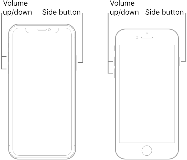 How to Power Off the iPhone X or later version using physical buttons