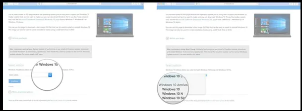 How to download and Windows source file, i.e. Windows 10 ISO file?