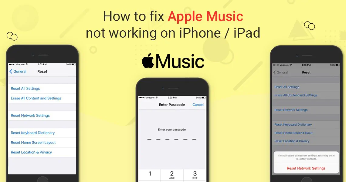 How to fix Apple Music not working on iPhone