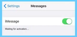 How to Fix iMessage "Waiting for Activation" Error on iPhone