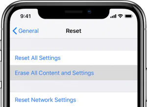Reset Your iPhone