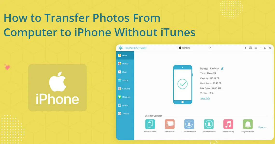 Transfer Photos From Computer to iPhone