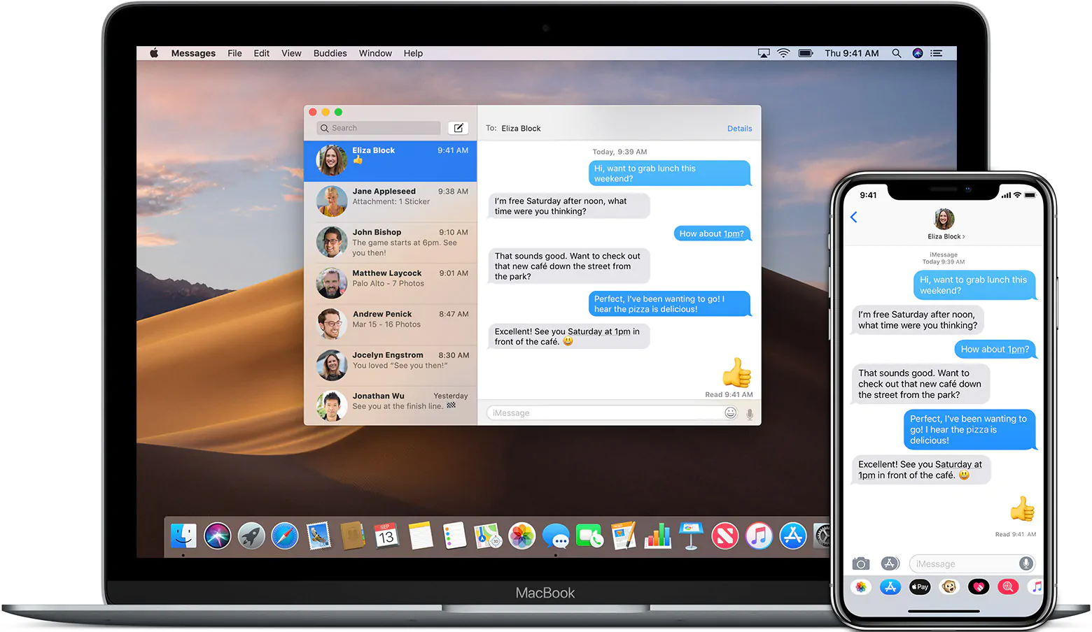 iMessages on mac