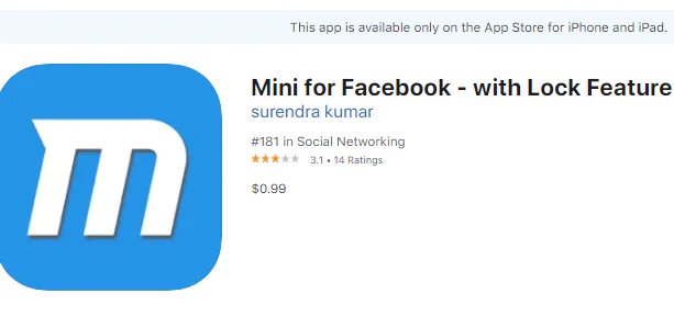 Mini for Facebook