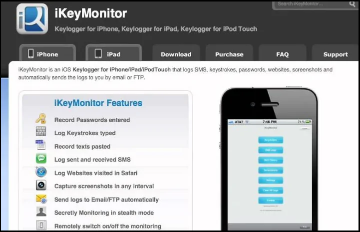 iKeyMonitor app