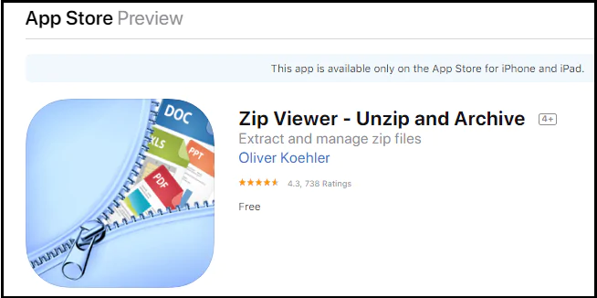 zip viewer