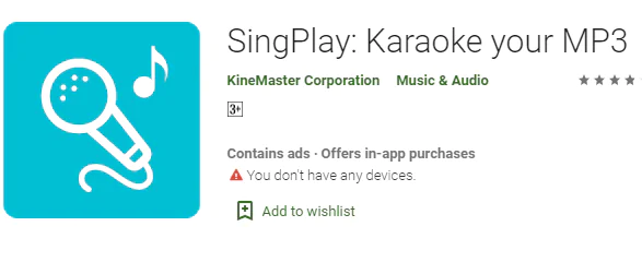 SingPlay app