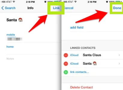 Duplicate Contacts From iPhone One by One