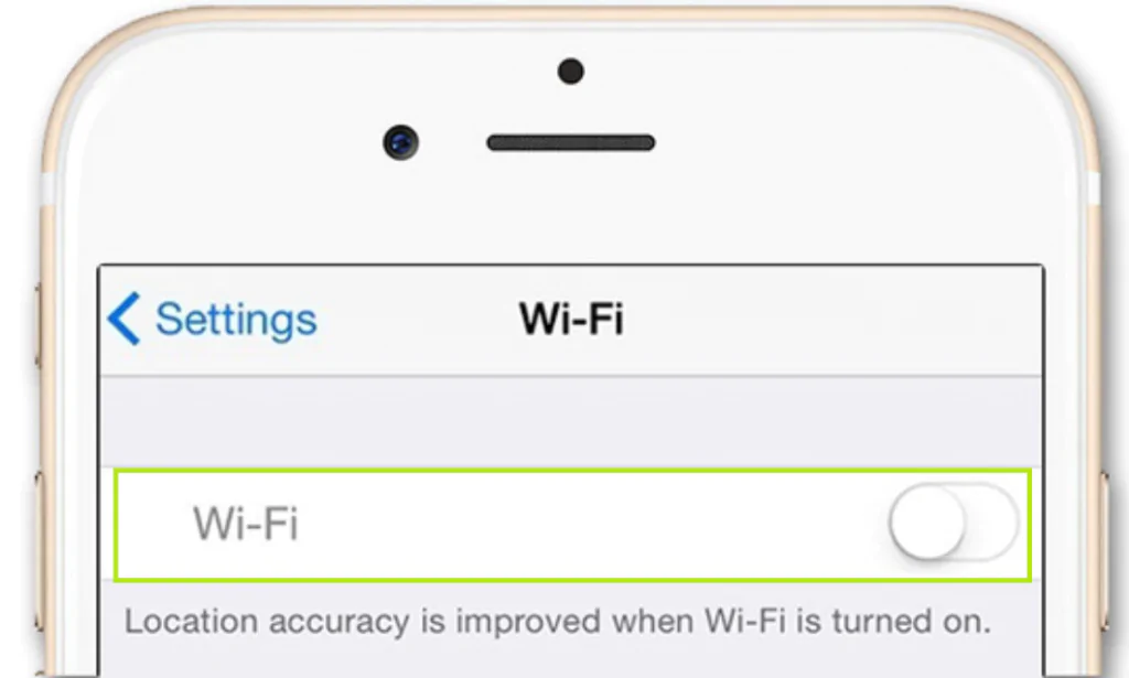 Disabling Your Wifi on Your iPhone