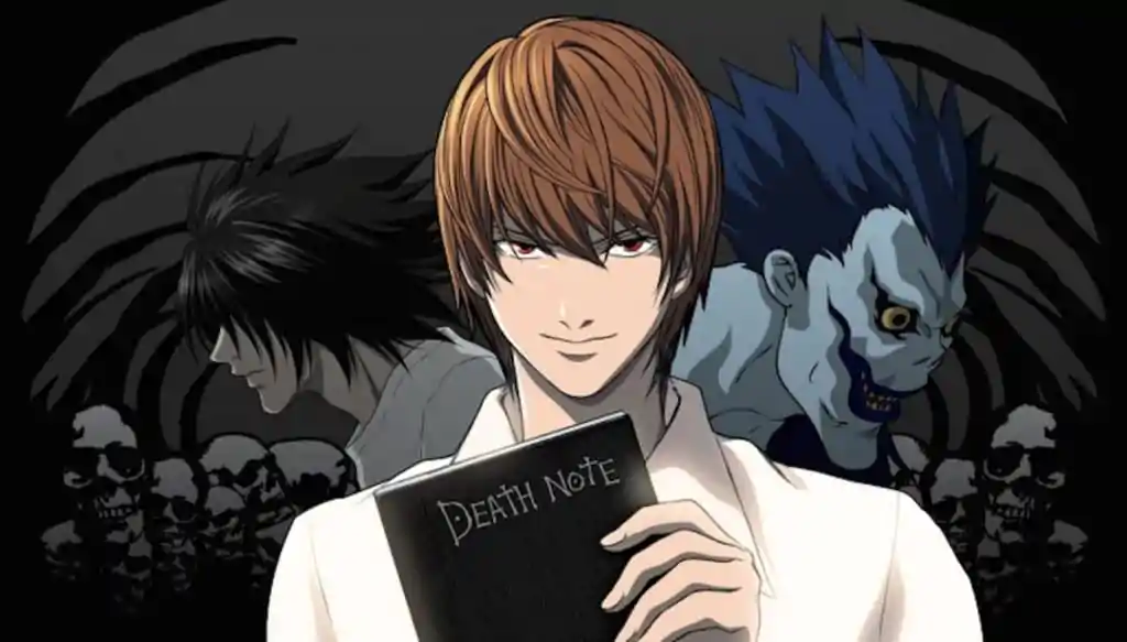 Floral Death Note Wallpaper