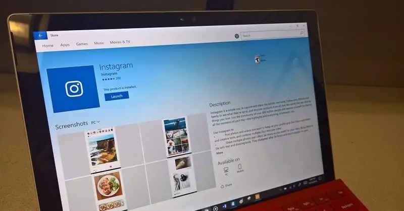 Instagram App for Windows 10