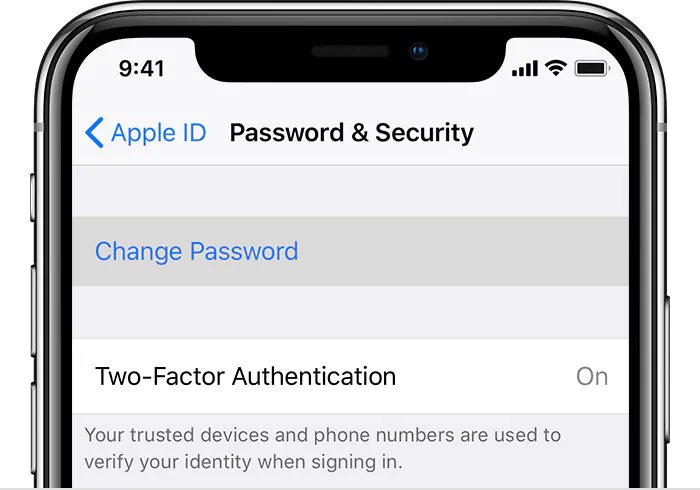 Recovery Using a Two-Factor Authentication Method