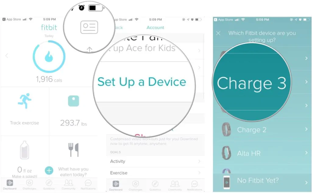 Sign up for Fitbit in the Fitbit App on your iPhone