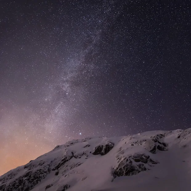 iPhone 11 Pro Milky Way and Snow