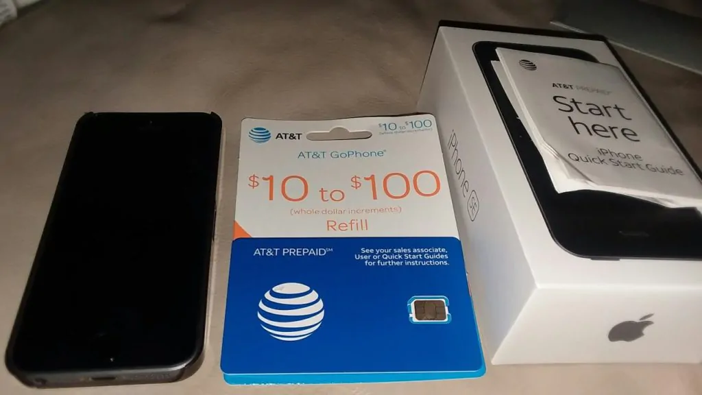 AT&T PREPAID® device
