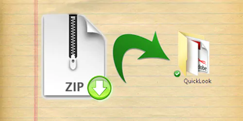 zip folder